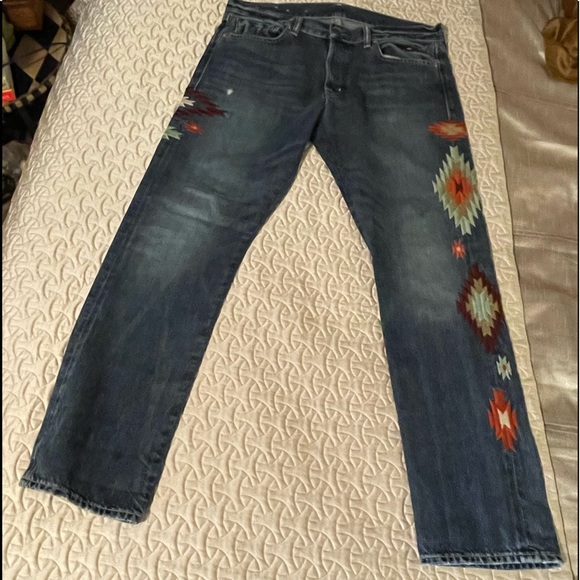 🌵DENIM&SUPPLY🌵SOUTHWESTERN EMBROIDERED JEANS - Picture 7 of 12